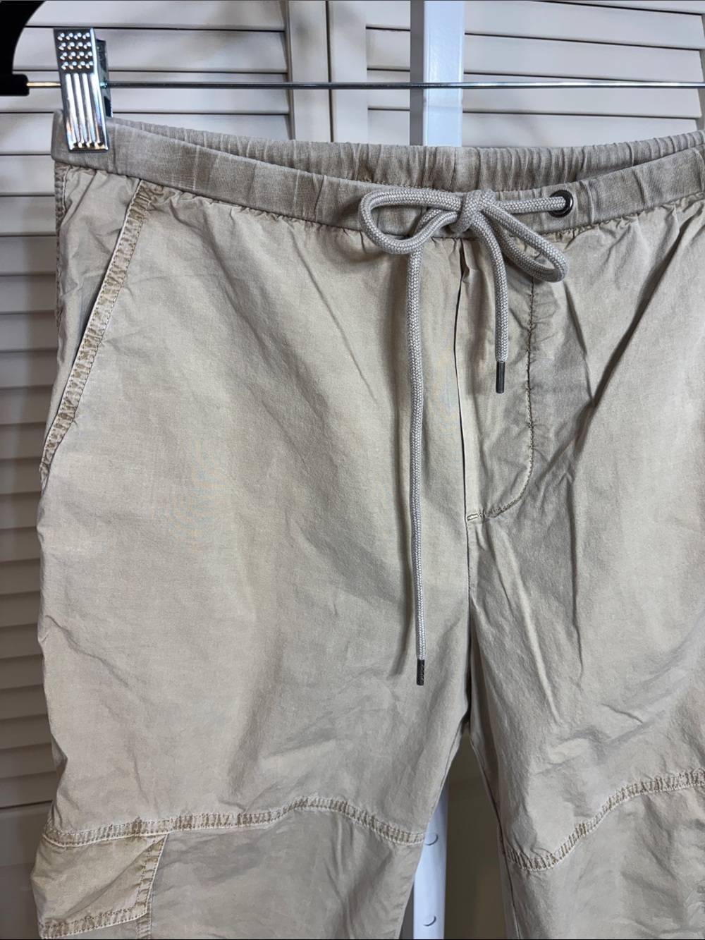 James Perse Stretch Poplin Cargo Pants Size Small - Picture 8 of 14
